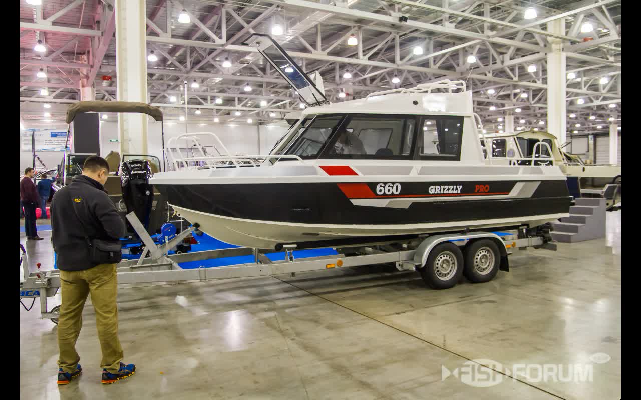 Надежный катер GRIZZLY PRO 660 (Гризли Про 660)