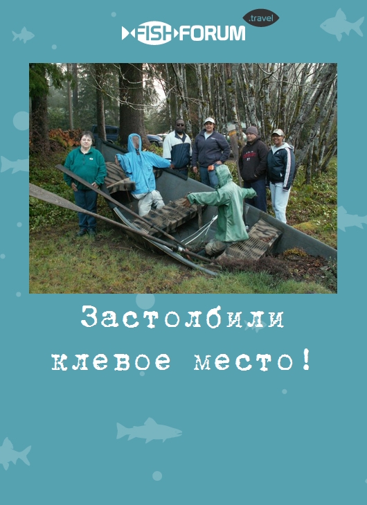 Застолбили клевое место!
